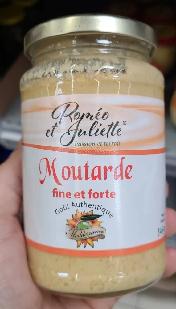 Moutarde Roméo et juliette