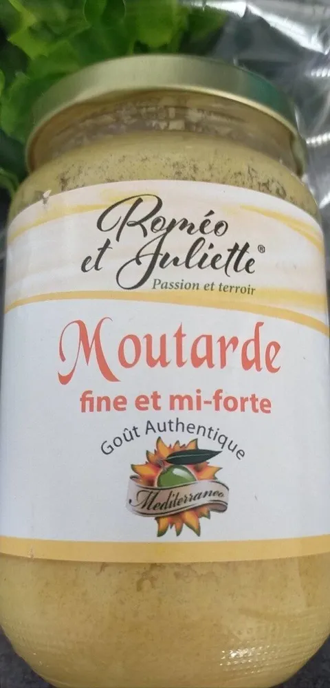 Moutarde - fine et mi-forte