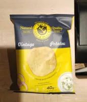 Vintage potatoes crème et oignons