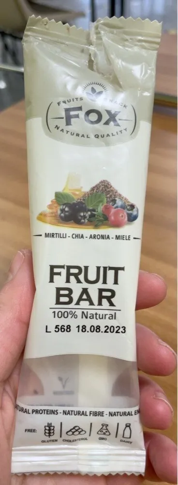 Fruit bar 100% natural