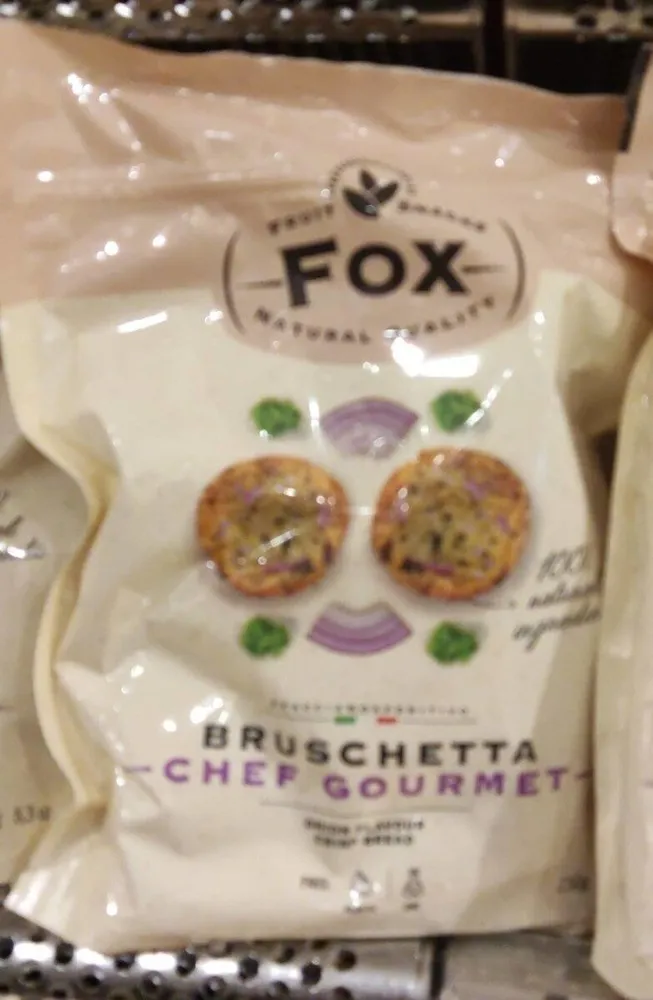 Bruschetta chef gourmet