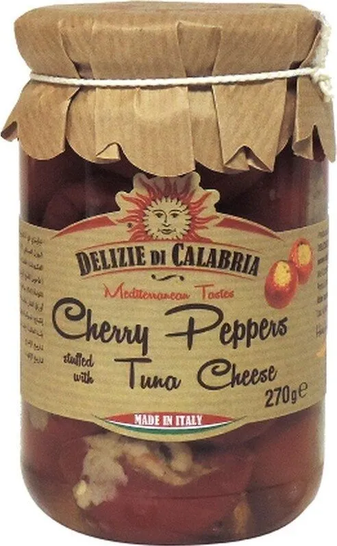 Delizie Di Calabria - Cherry Peppers Stuffed With Tuna Cheese
