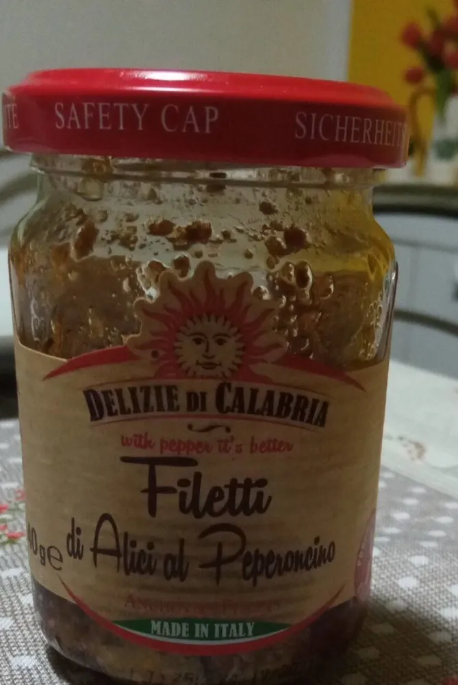 Filetti di Alici al Peperoncino