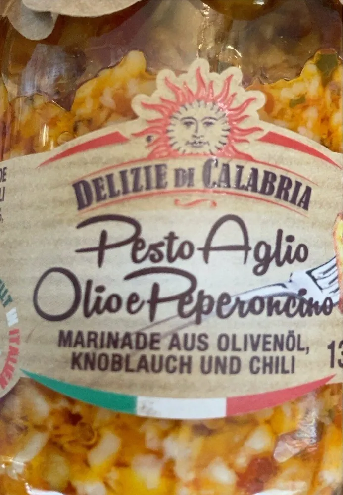 Pesto aglio olio