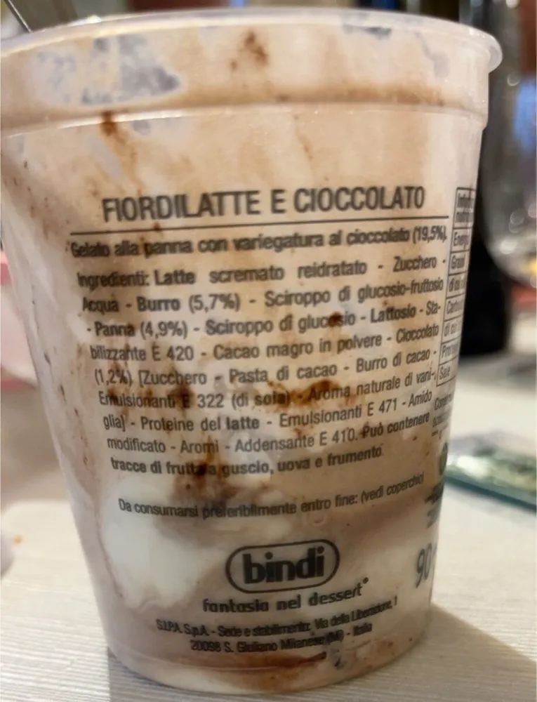Fiordatte e cioccolato
