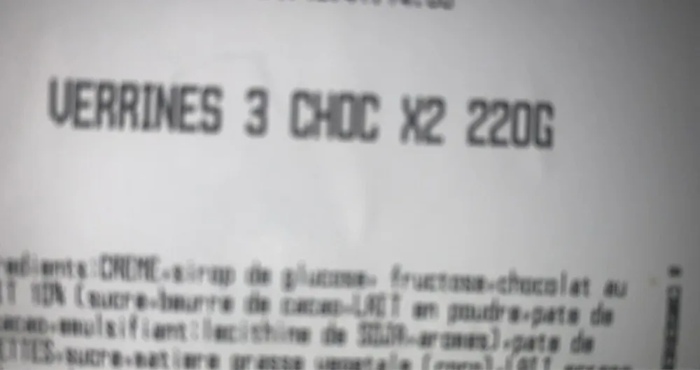 Verrines 3 choco