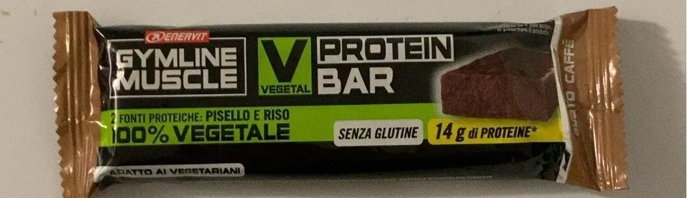 Vegetal protein bar gymline muscle