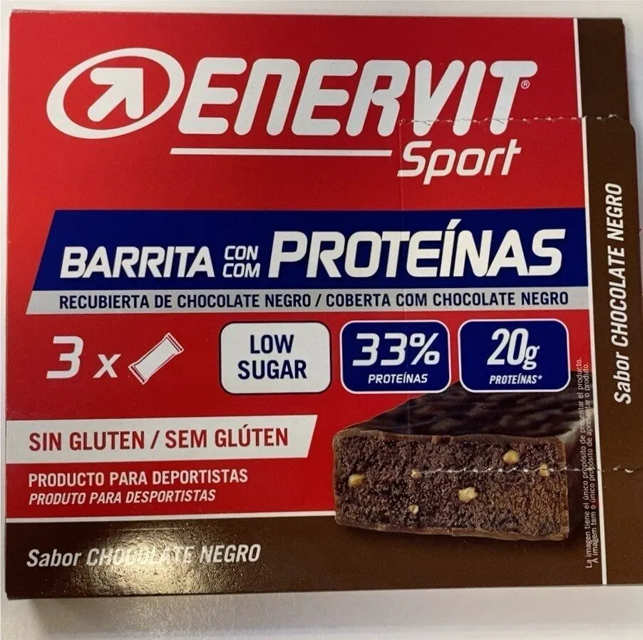 Barrita con proteínas