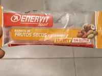 Barrita de frutos secos y vitaminas