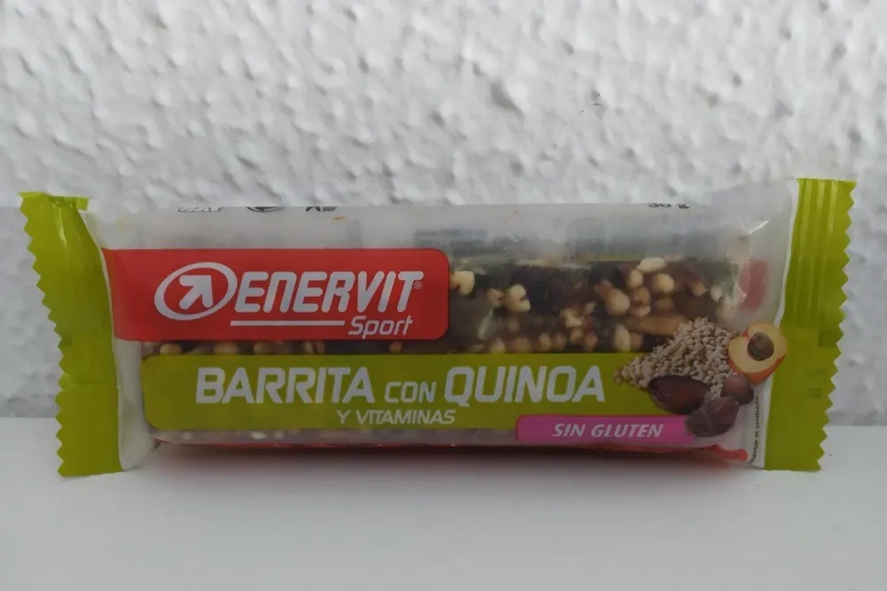 Barrita con quinoa y vitaminas sin gluten
