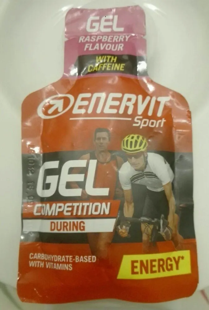 GEL RASPBERRY FLAVOUR with caffeine