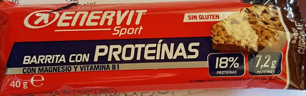 Barrita con Proteínas