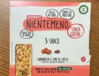 Snack nientemeno caramello e semi di zucca