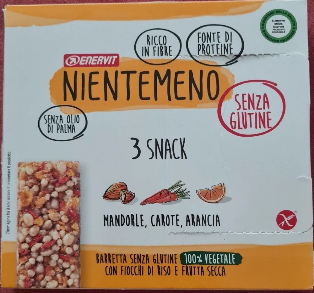 Barretta con Mandorle, Carote e Arancia