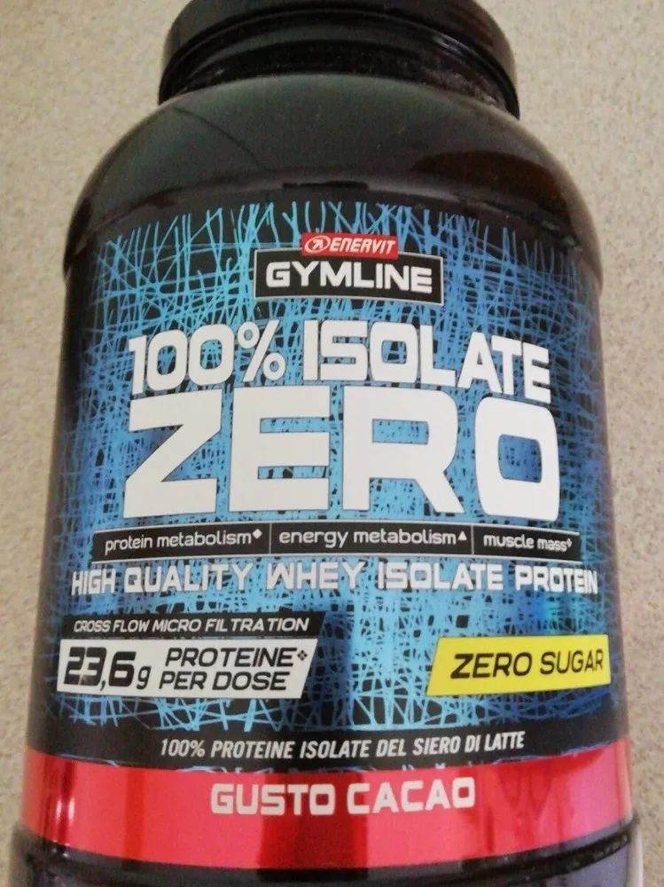 gymline 100% whey protein isolate zero
