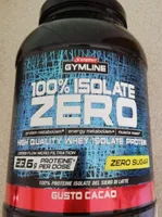 gymline 100% whey protein isolate zero