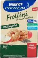 Prima colazione frollini mela e semi di chia