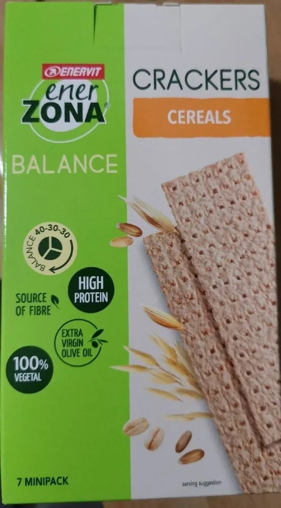 Crackers balance cereals