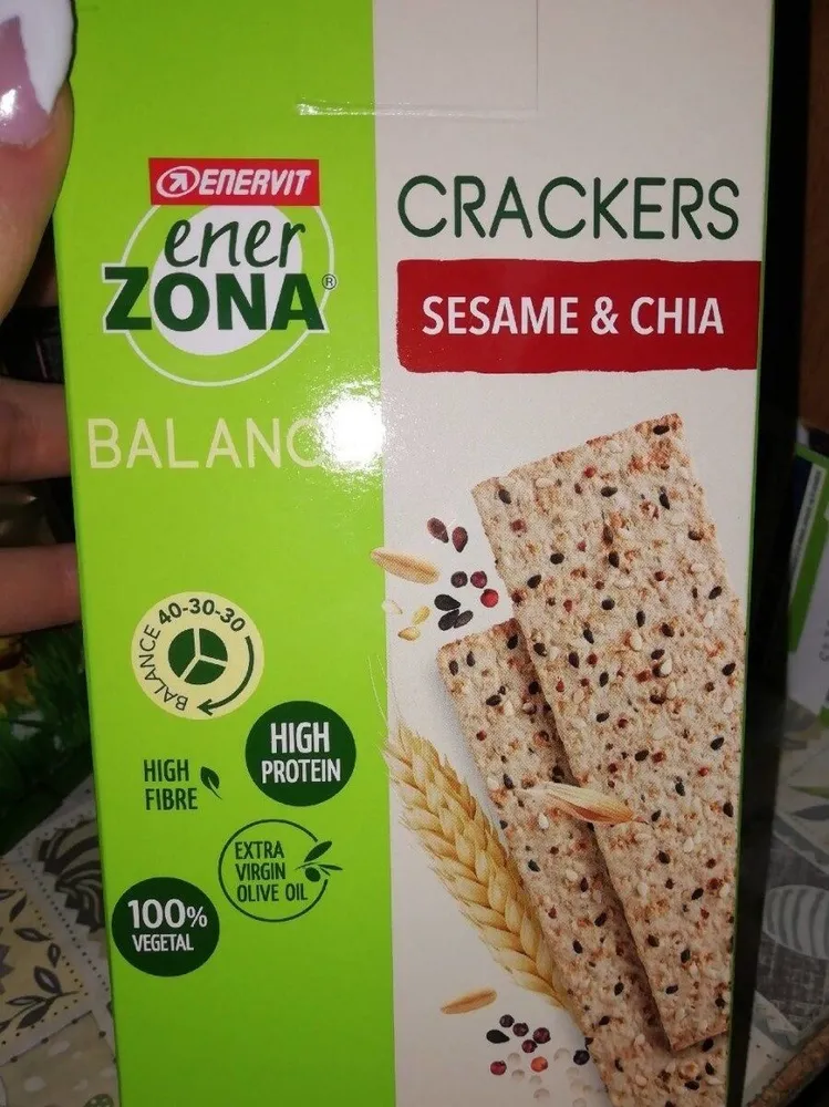Cracker Sesame e chia