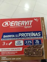 Barrita con proteínas sabor chocolate con leche
