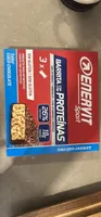 Barritas con proteínas sabor coco y chocolate