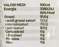 OLIO EXTRA VERGINE DI OLIVA BIOLOGICO
