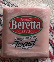 Prosciutto cotto per toast “senza glutine”