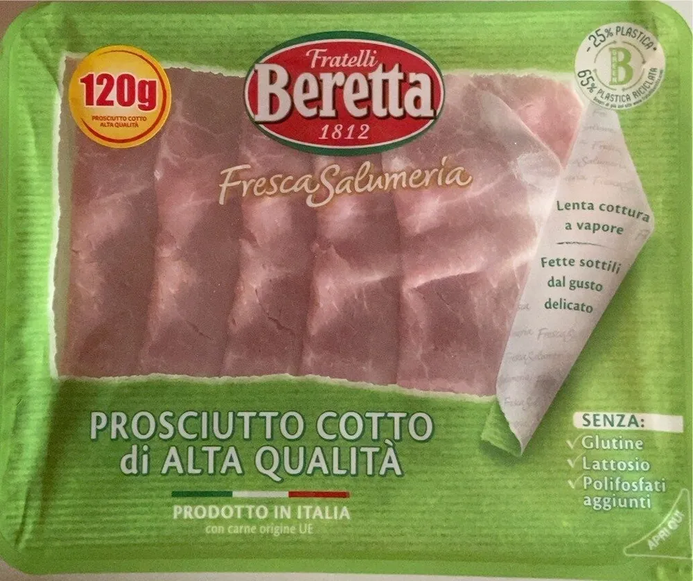 Prosciutto cotto di alta qualita’