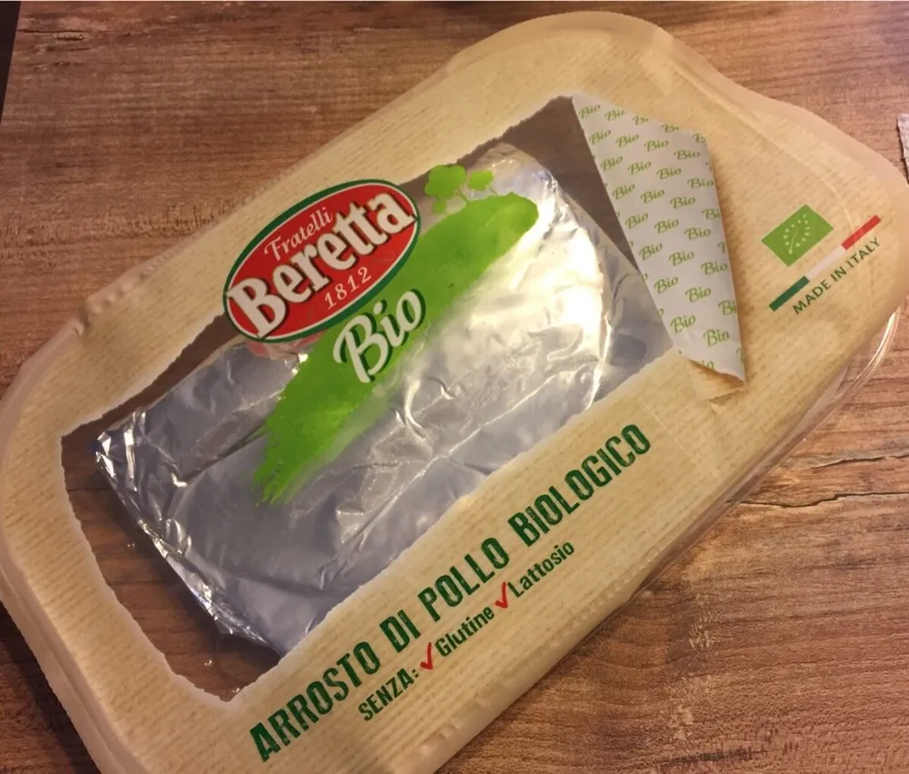 Arrosto di pollo biologico