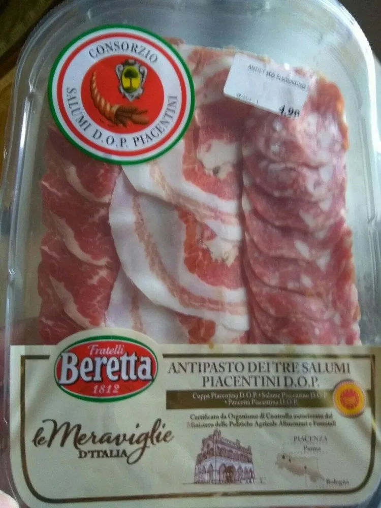 Antipasto piacentini D.O.P