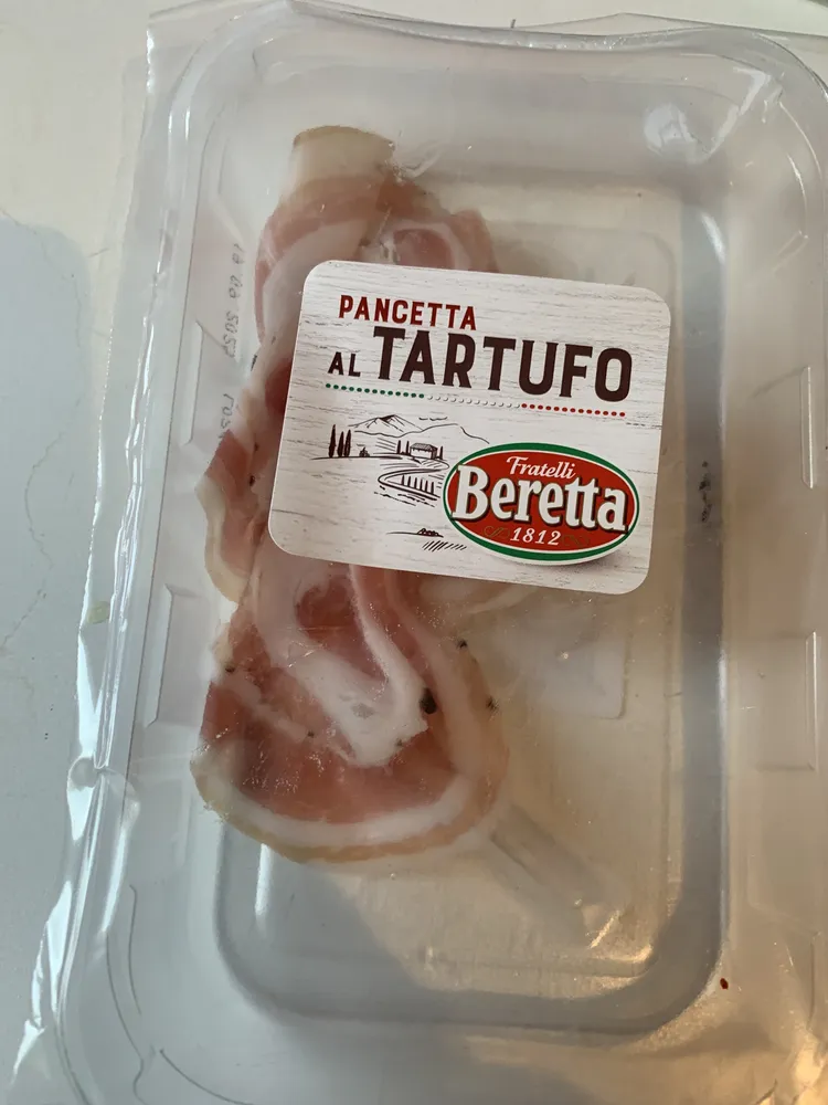Pancetta al tartufo
