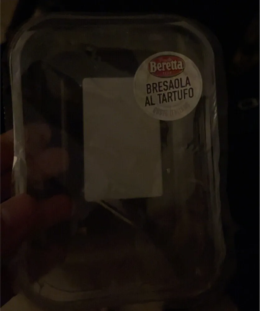 Bresaola al tartufo