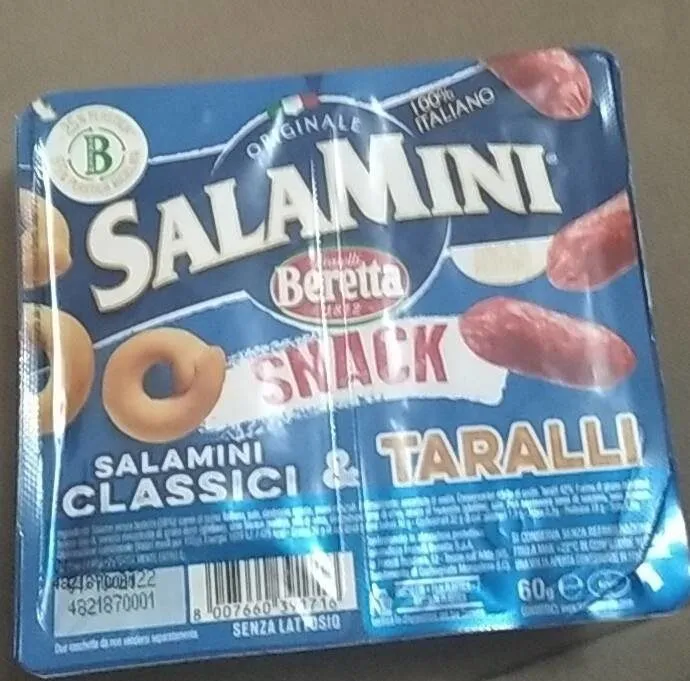 Salamini snack salamini classici & taralli