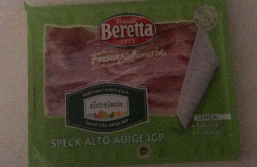 Spek alto adige igp