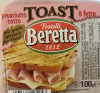 Prosciutto cotto toast
