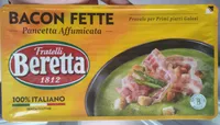 Bacon fette pancetta affumicata