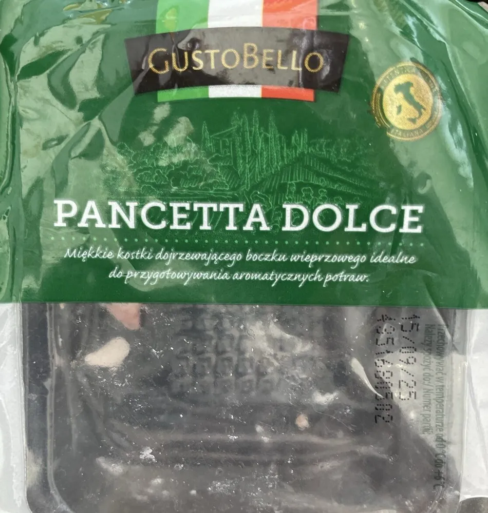 Pancetta Dolce