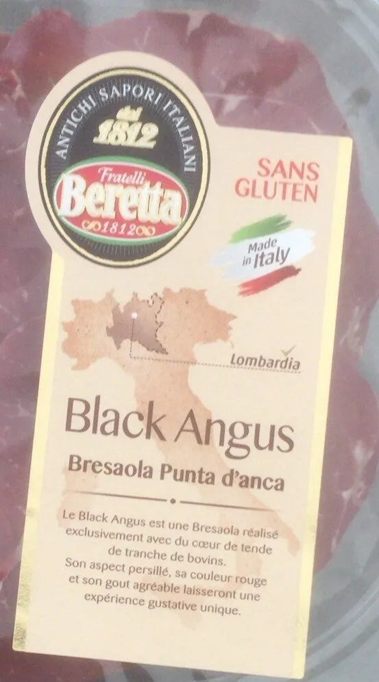 Bresaola di black angus