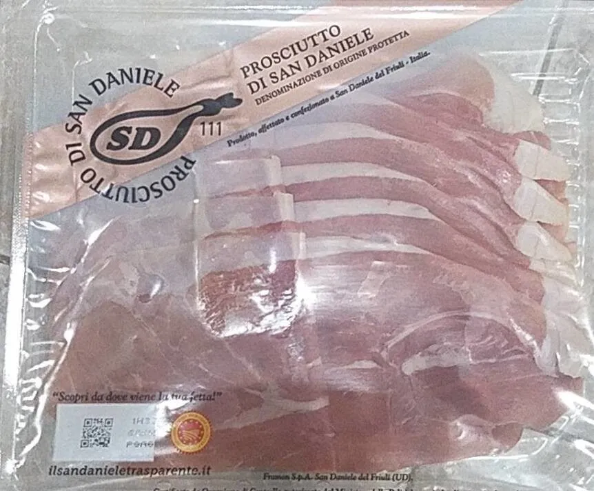 Prosciutto san Daniele dop