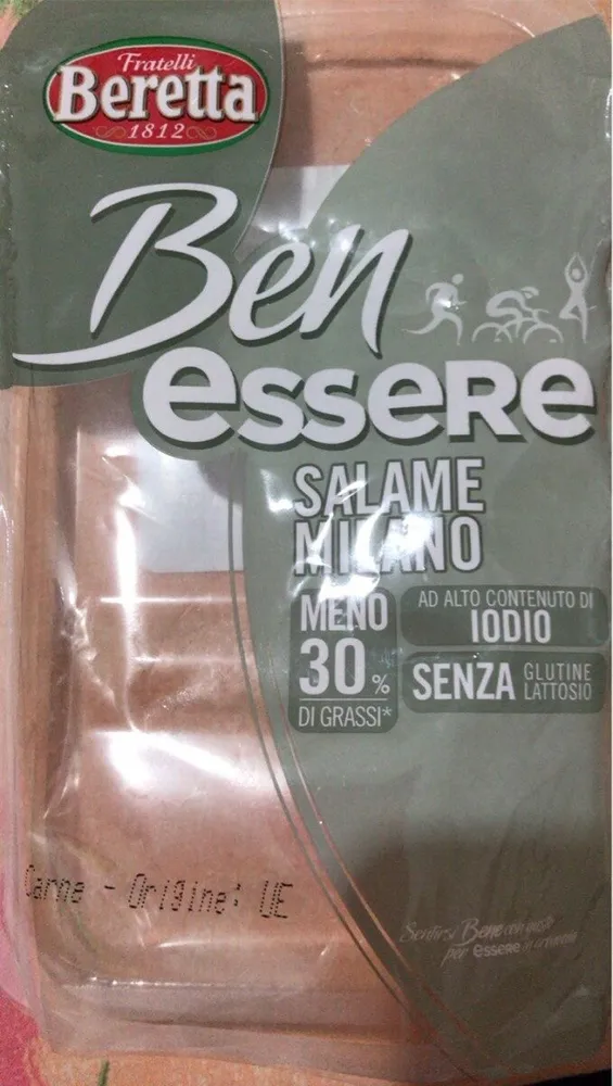 Salame milano benessere