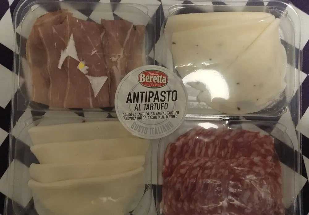 Assiette italienne à la truffe