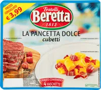 La pancetta dolce cubetti
