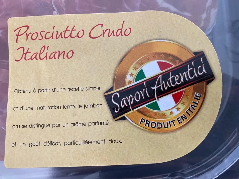 Prosciutto Crudo Italiano