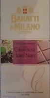 Chocolat Blanc Avec Champagne et Cassis