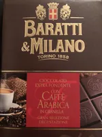 Chocolat extra noir avec grain de café arabica