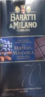 Cioccolato extra fondente con mirtillo e mandorla