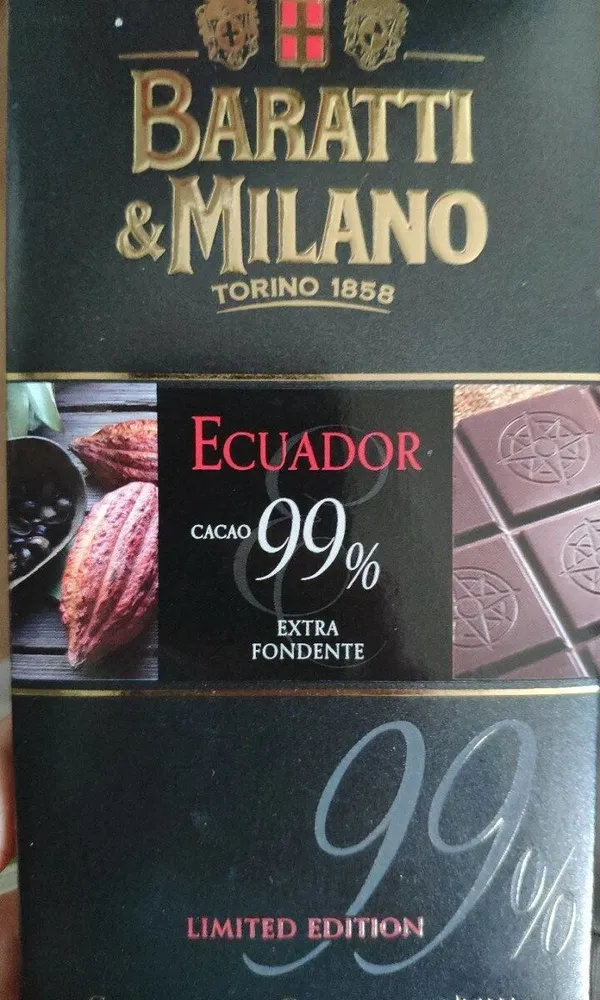 Tablette chocolat noir 99% cacao