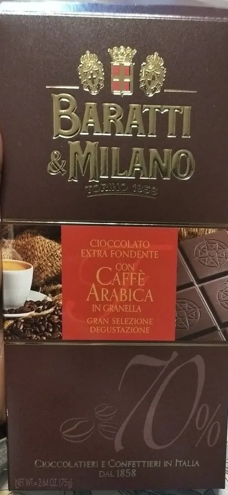 Cioccolato al caffè Arabica