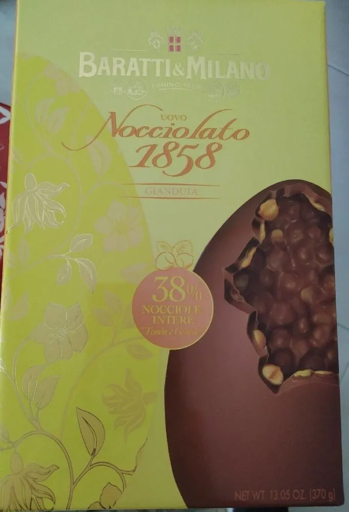 Uovo nocciolato gianduia