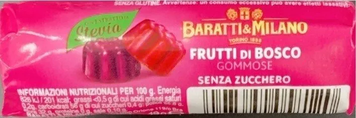 Gommose frutti di bosco